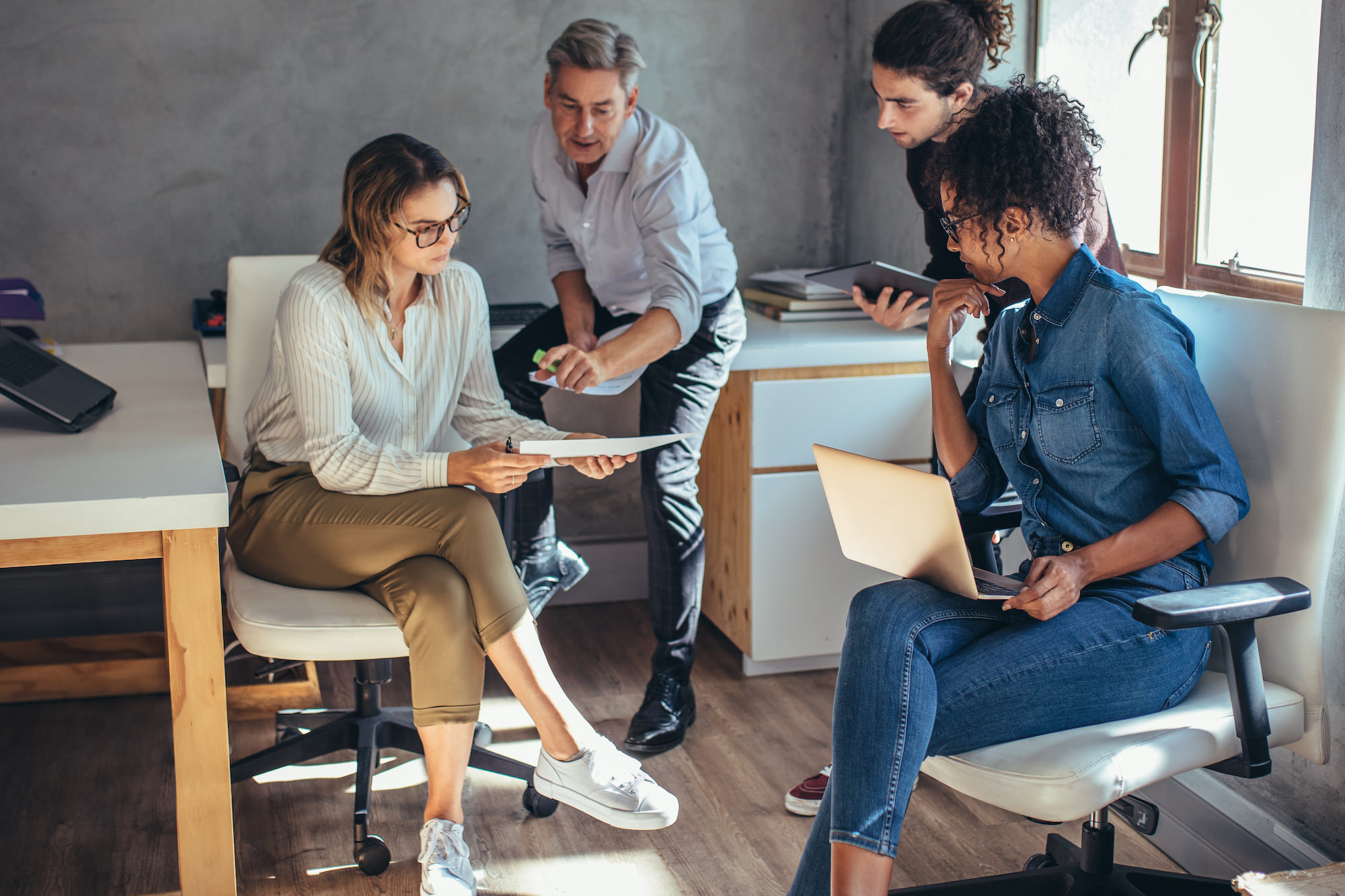 Small business discussion